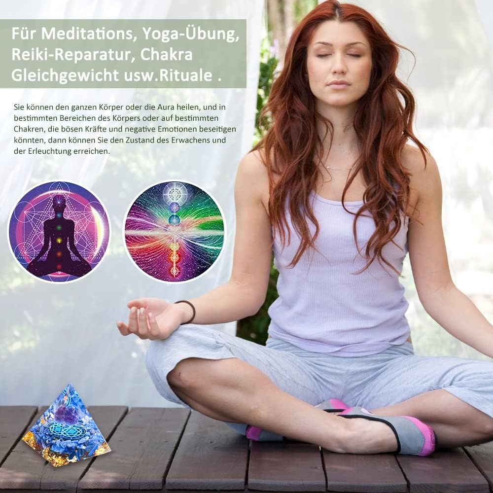 Orgonite Energiepiramide - Edelsteen & Kristal (30% korting)