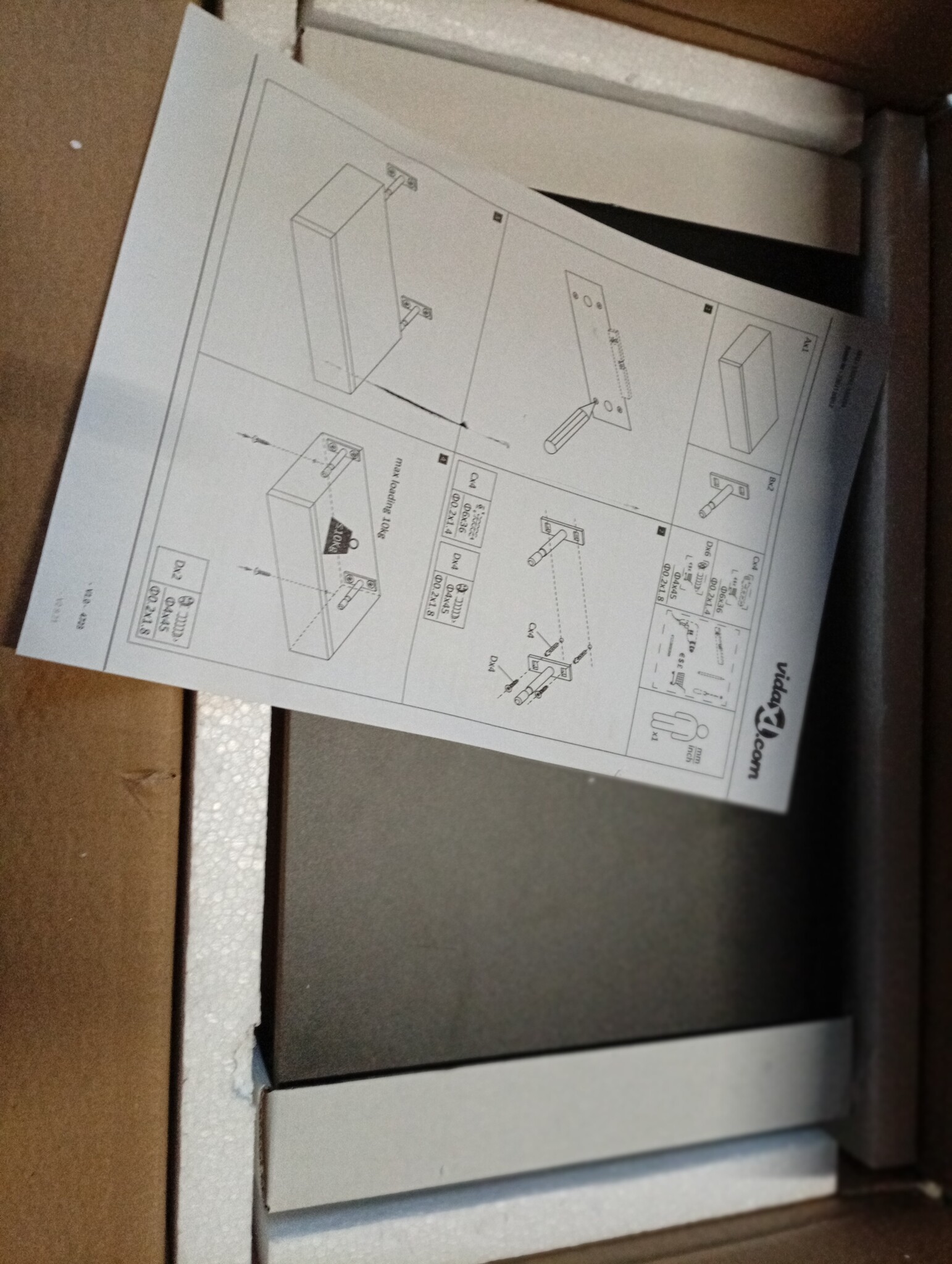 VidaXL Wandschap met lade - MDF Zwart (76% Korting)
