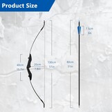 Recurve Boog & Pijlen Set (40lbs) - 30% Korting