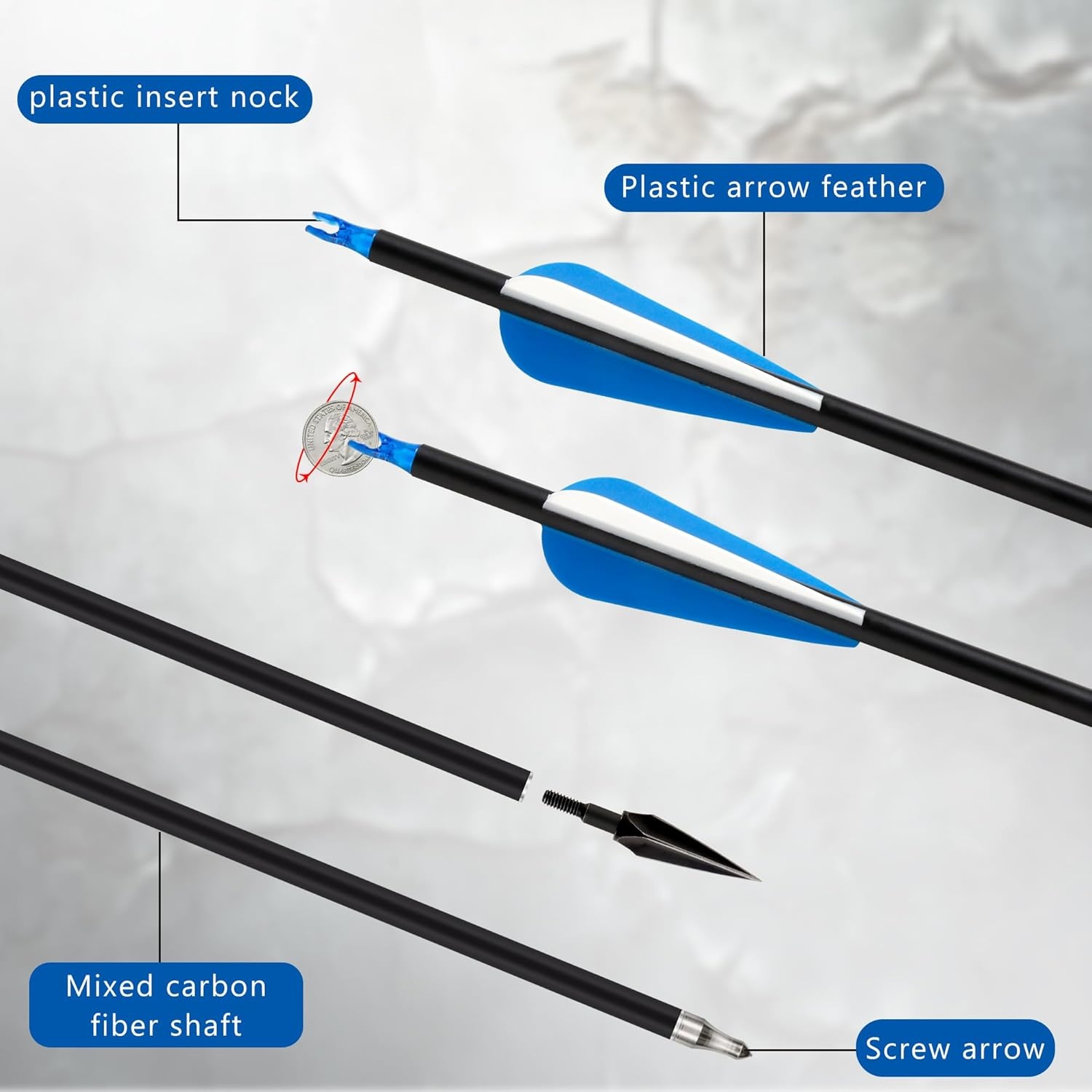 Recurve Boog & Pijlen Set (40lbs) - 30% Korting