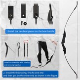 Recurve Boog & Pijlen Set (40lbs) - 30% Korting