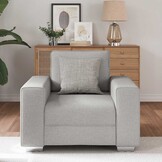 vidaXL Bank Wolken Grijs (35% Korting) - 100x77x82 cm