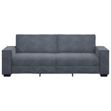 vidaXL 3-zitsbank 180cm fluweel donkergrijs | 35% Korting