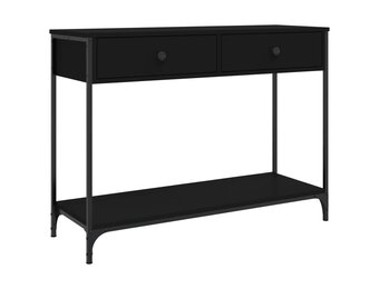 vidaXL Wandtafel 100x34,5x75 cm Zwart | 37% Korting