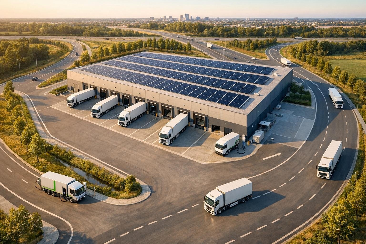 Hoe gezamenlijke distributie CO2-uitstoot verlaagt