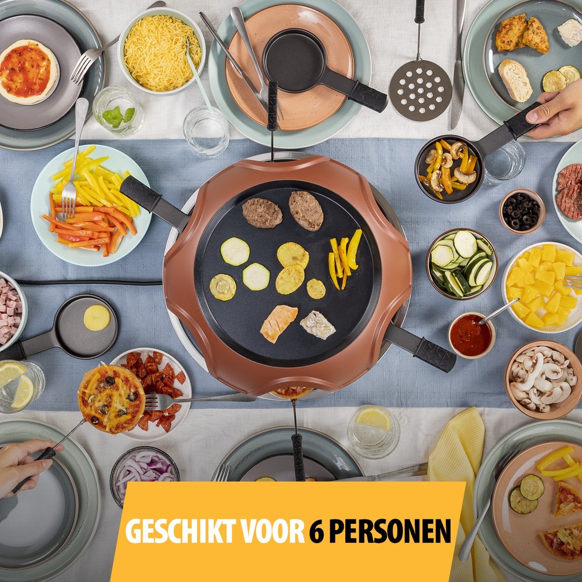 Tristar PZ-9160 Pizzaoven - 1800W - 6 Pers. - 29% Korting!