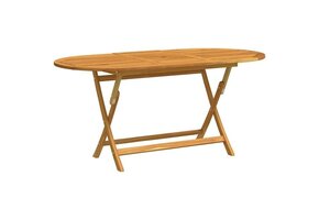 vidaXL Tuintafel Eucalyptushout 160x85 cm - 37% Korting!