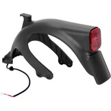 Scooter Achterspatbord, Spatbord voor Segway Ninebot Max G2 Elektrische Scooter, Scooter Achterspatbord Vervanging met Achterlicht Montage