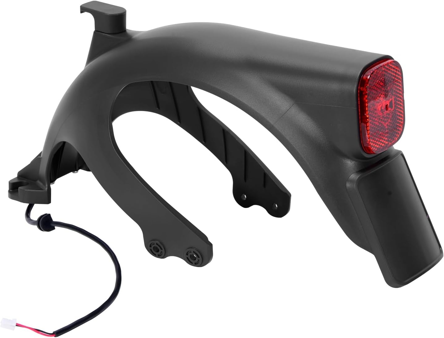 Scooter Achterspatbord, Spatbord voor Segway Ninebot Max G2 Elektrische Scooter, Scooter Achterspatbord Vervanging met Achterlicht Montage