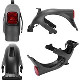 Scooter Achterspatbord, Spatbord voor Segway Ninebot Max G2 Elektrische Scooter, Scooter Achterspatbord Vervanging met Achterlicht Montage
