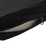 vidaXL Hondenbank 72x45x30 cm pluche zwart