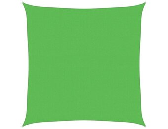 vidaXL Zonnezeil 4x4m HDPE Lichtgroen - 57% Korting!