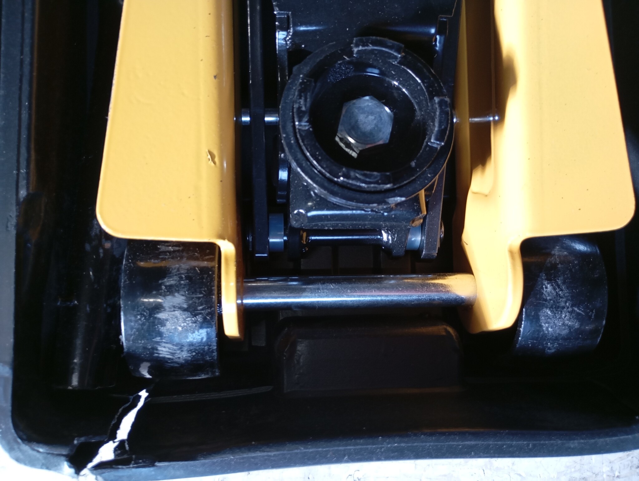 Vloerkrikset 2 ton met koffer - Hydraulische trolleykrik met laag profiel voor SUV en auto - universele autogereedschapsset met moersleutel - draagbare bandenkrik