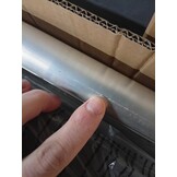 vidaXL Rolgordijn voor buiten 140x250 cm crème