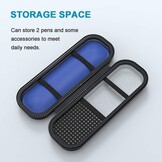 SHBC Compact Insuline Coolers Case voor Diabetici dragen, werken, enz. Goed georganiseerd voor het isoleren van medicatie koeling, één ijszak, Mae Red