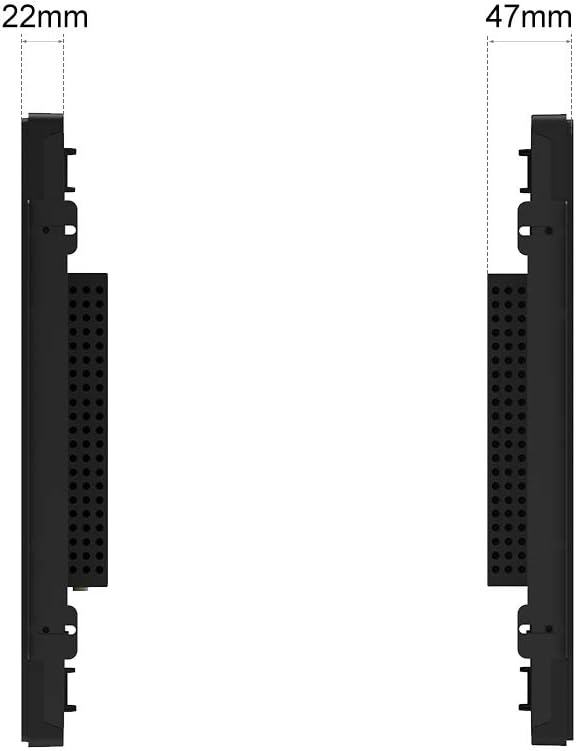 GreenTouch 15 Inch Open-Frame Touchscreen LCD-Monitor - Capacitieve Pcap - 1024x768-5:4 - Zwart