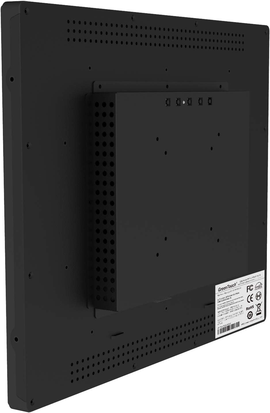GreenTouch 15 Inch Open-Frame Touchscreen LCD-Monitor - Capacitieve Pcap - 1024x768-5:4 - Zwart