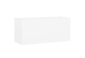 vidaXL Wastafelkast wit 100x38,5x45 cm - 64% korting