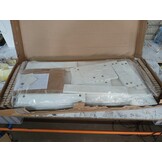 vidaXL Wandtafel 89x41x76,5 cm bewerkt hout wit