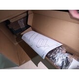 vidaXL Badkamerspiegelkast 65x20x60 cm bewerkt hout bruin eikenkleurig