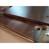 vidaXL Badkamerspiegelkast 65x20x60 cm bewerkt hout bruin eikenkleurig