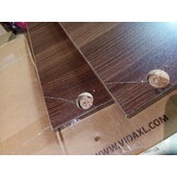 vidaXL Badkamerspiegelkast 65x20x60 cm bewerkt hout bruin eikenkleurig