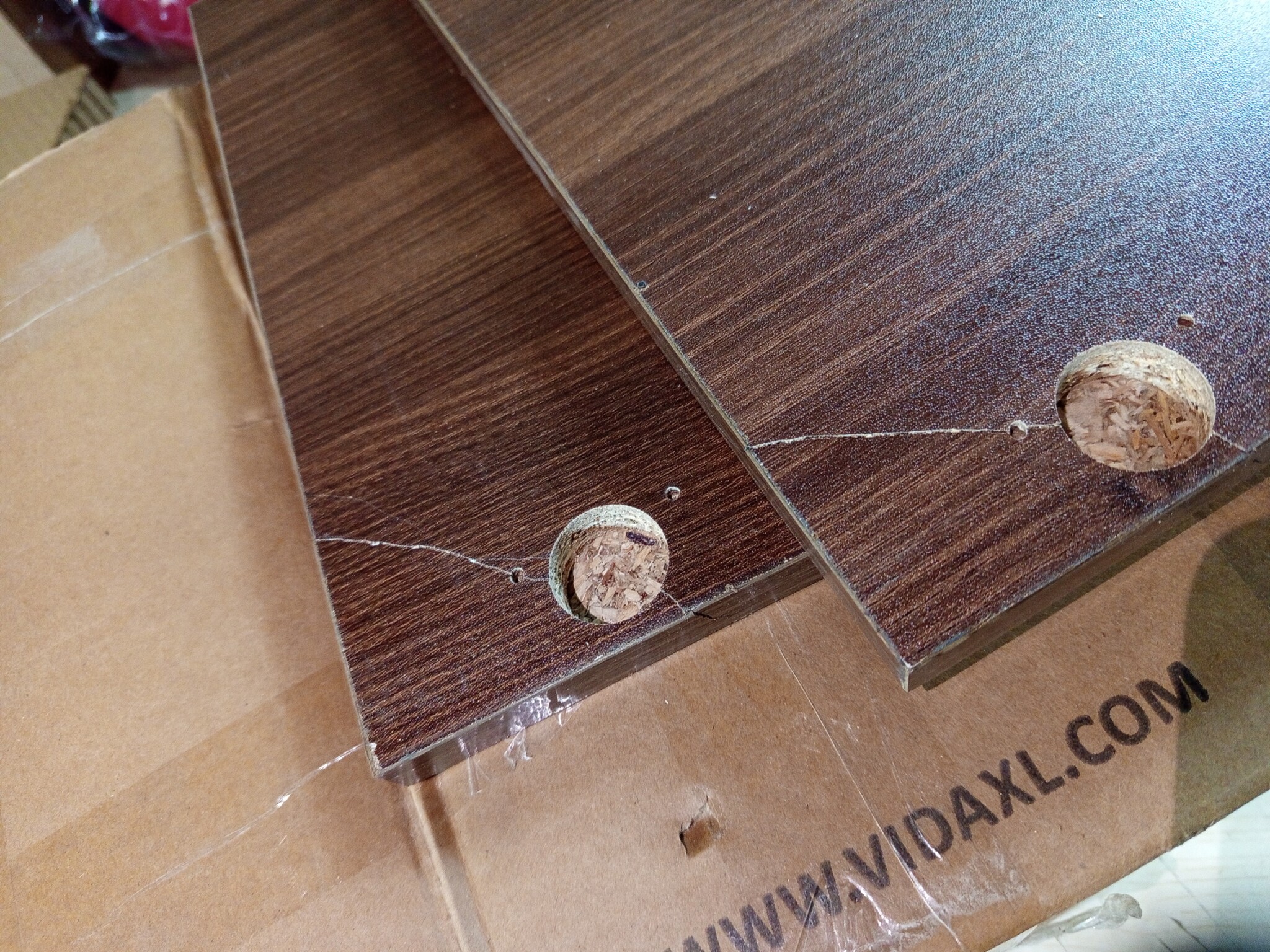 vidaXL Badkamerspiegelkast 65x20x60 cm bewerkt hout bruin eikenkleurig