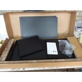 vidaXL Hoge kast 68x39x123 cm staal zwart