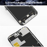 TFT Voor iPhone 14 Pro Max LCD Vervanging Screen Voor iPhone 14 Pro Max Display Voor iPhone 14 Pro Max A2894, A2893, A2895 Digitizer Display Touch Sensor Montage Reparatie Kits Zonder Frame (Zwart)