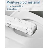 Wandsteungreep, klapgreep, leer, handgreep, inklapbaar, opstahulp, toilet, steunhulp, ondersteunt 150 kg, lengte greep: 62 cm, antislip, wandmontage, steunhandgreep voor senioren, gehandicapten