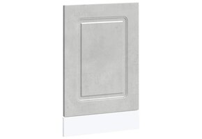 vidaXL Vaatwaspaneel Kalmar 45x1,5x67 cm bewerkt hout betongrijs