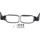 GOOFIT Modificar El Espejo Retrovisor De Pilar A Espejo Retrovisor Lateral Espejo Retrovisor Lateral Espejo Esférico Invertido Reemplazar voor Jeep Utv Atv