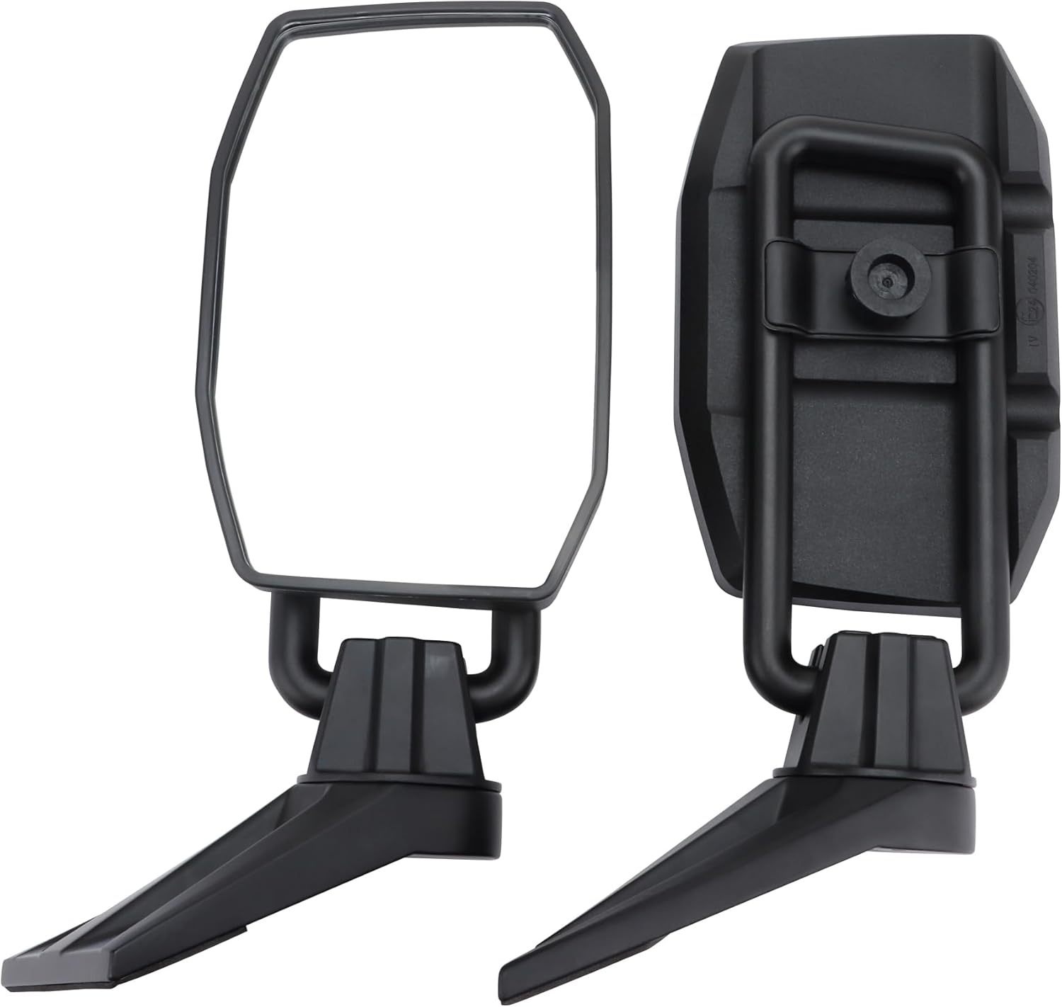 GOOFIT Modificar El Espejo Retrovisor De Pilar A Espejo Retrovisor Lateral Espejo Retrovisor Lateral Espejo Esférico Invertido Reemplazar voor Jeep Utv Atv