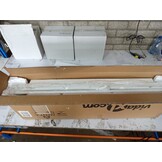 vidaXL Kapstokken wit 2 st