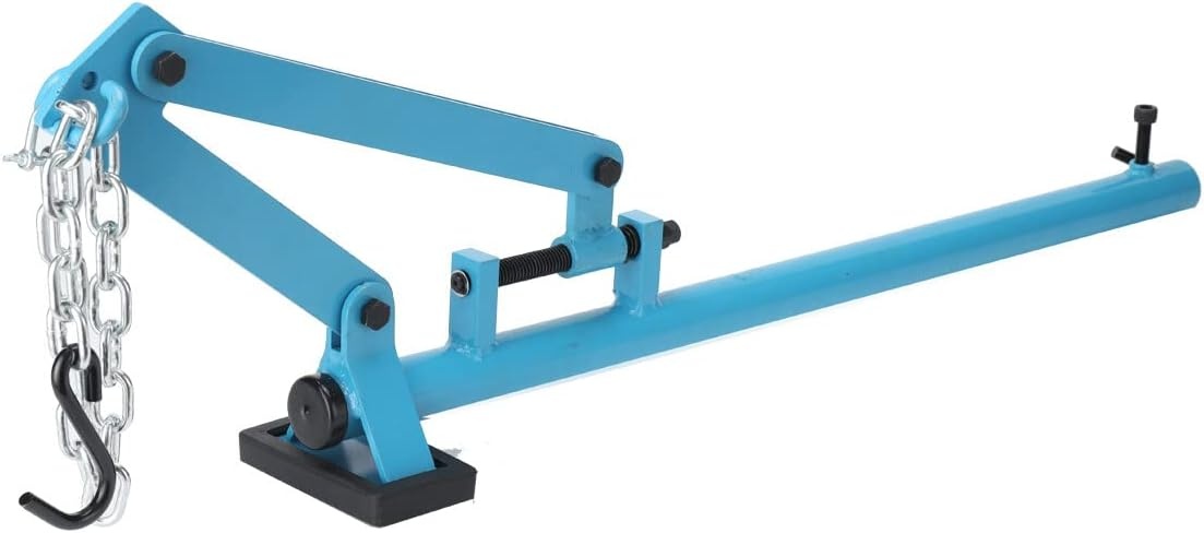 Draagarmhefboom gereedschap | met ketting | universele ashendel montagehendel veerpoot asbeen hefboom wiellager hefboom chassis