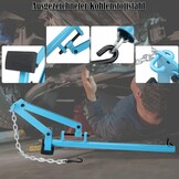 Draagarmhefboom gereedschap | met ketting | universele ashendel montagehendel veerpoot asbeen hefboom wiellager hefboom chassis