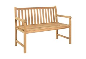 vidaXL Tuinbank Teakhout 114 cm - 37% Korting!