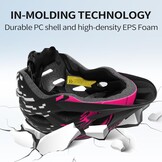 Lichtgewicht Fietshelm met Achterlicht & Vizier - Volwassen - 30% Korting!