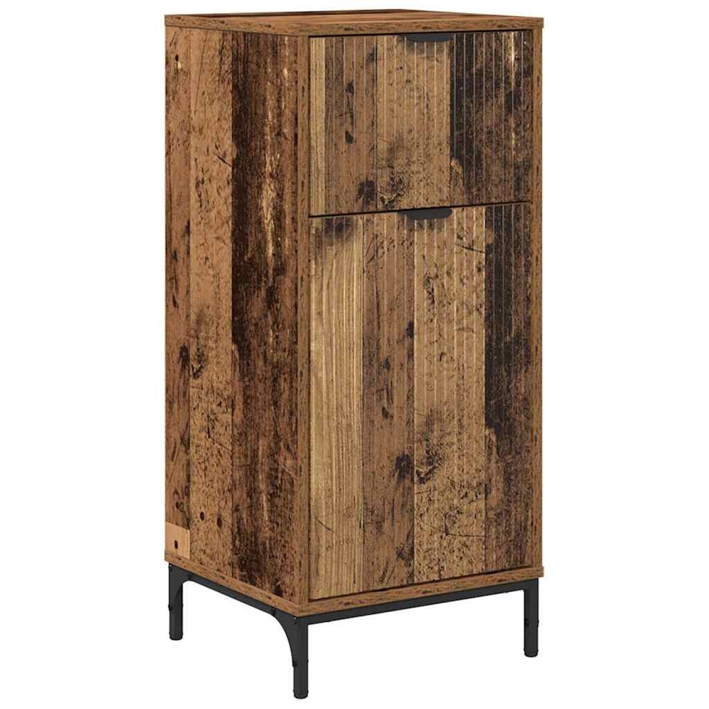 VidaXL Badkamer Kast Oud Hout - 35% Korting!