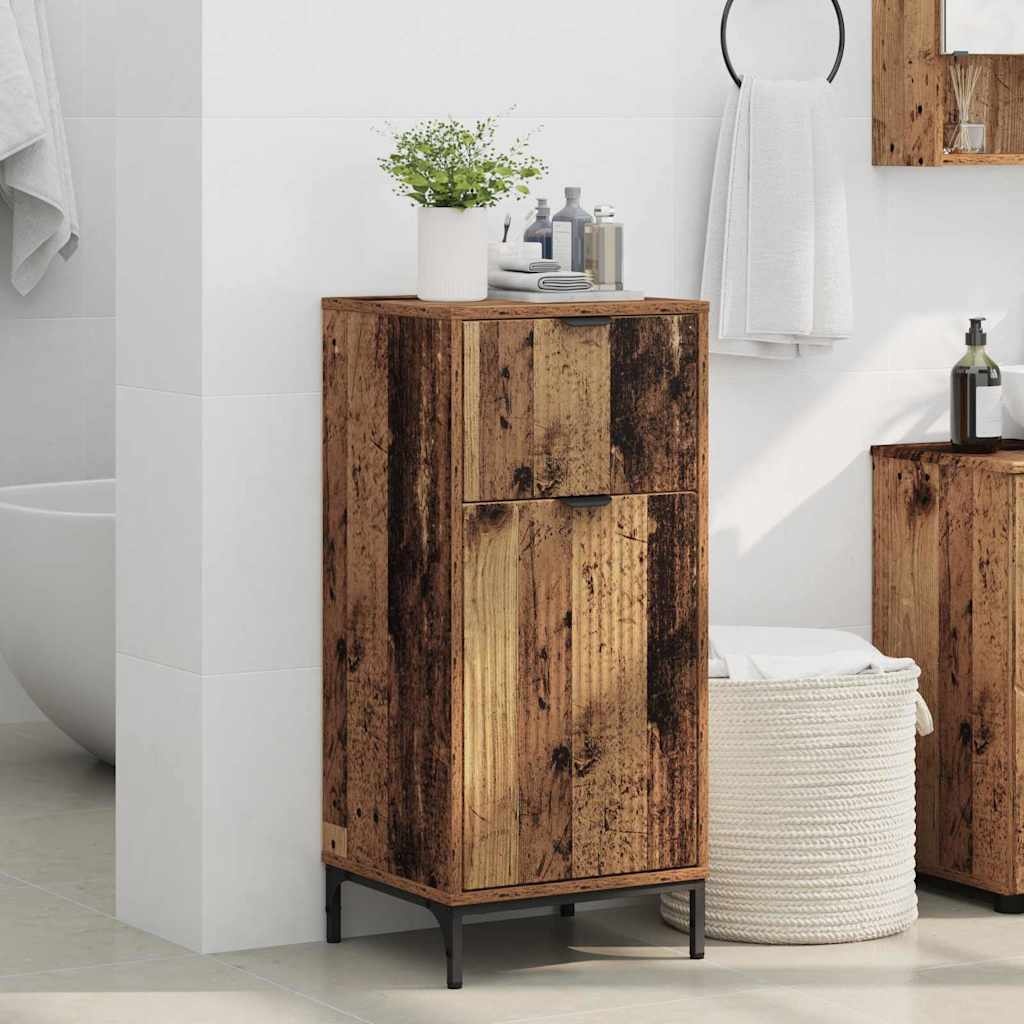 VidaXL Badkamer Kast Oud Hout - 35% Korting!