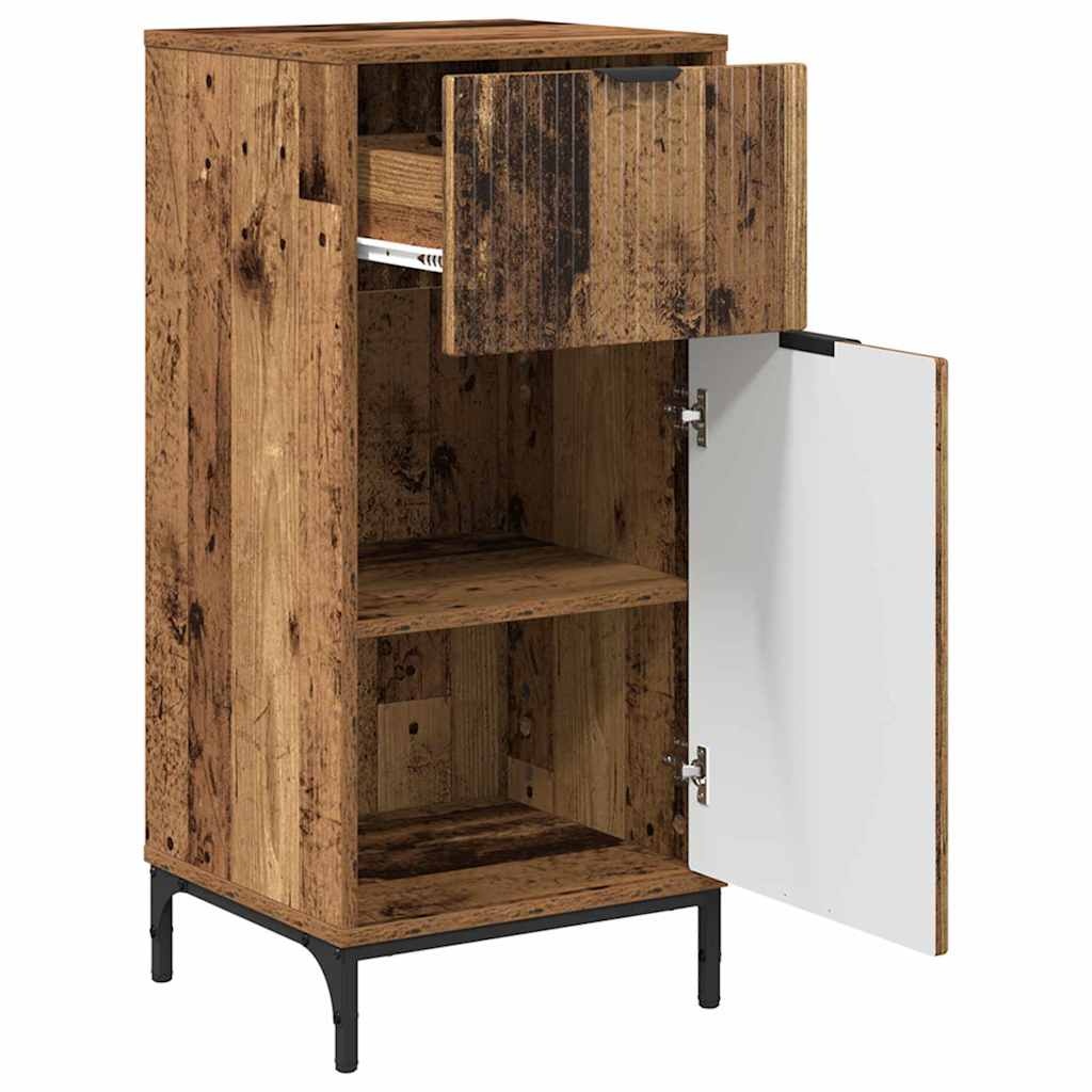 VidaXL Badkamer Kast Oud Hout - 35% Korting!