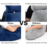 SLIGUY Leeskussen: Extra Groot Blauw - 30% Korting!