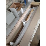 vidaXL Eetkamerstoelen 2 st. Massief Rubberwood Wit - 60% Korting