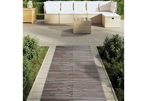 vidaXL Buitenkleed ARAKIL (80x250 cm, Bruin) - 37% Korting!
