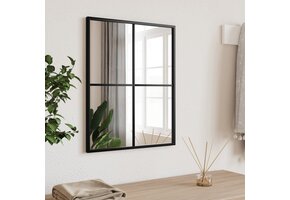 vidaXL Wandspiegel 40x50 cm IJzer Zwart - Nu 57% Korting!