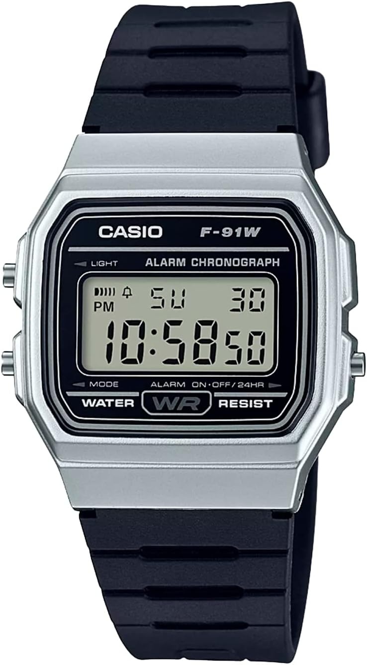 Casio F91W Horloge - 30% Korting - Ongebruikt Retourtje