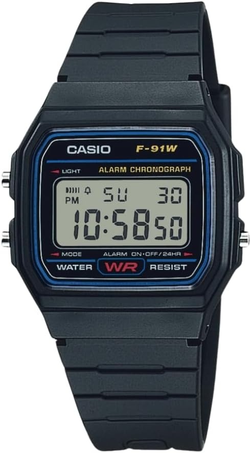 Casio F91W Horloge - 30% Korting - Ongebruikt Retourtje