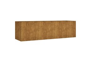 vidaXL Verhoogde Plantenbak 280x80x80cm Cortenstaal - 35% Korting!