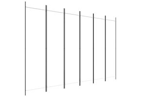 vidaXL Kamerscherm Wit 300x200cm - 35% Korting