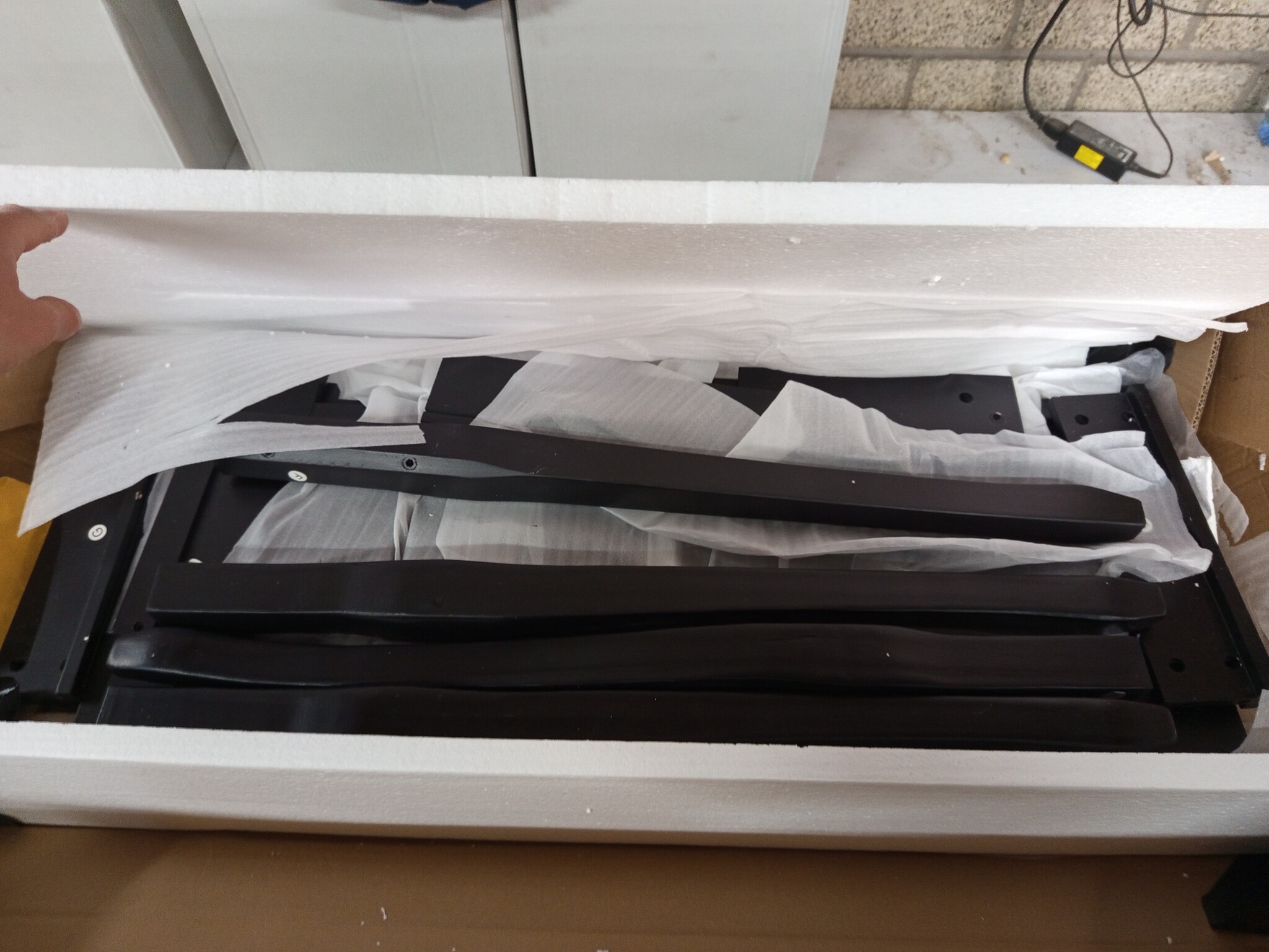 vidaXL Bijzettafeltje met 3 lades - Zwart | 60% Korting!